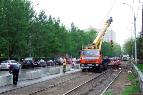 Новосибирск — Ремонты — Фото — Городской электротранспорт