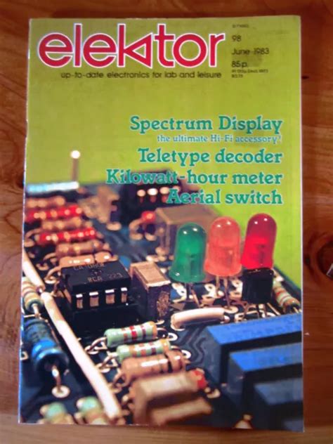 Magazine Elektor June Volume Number Great Must See Eur