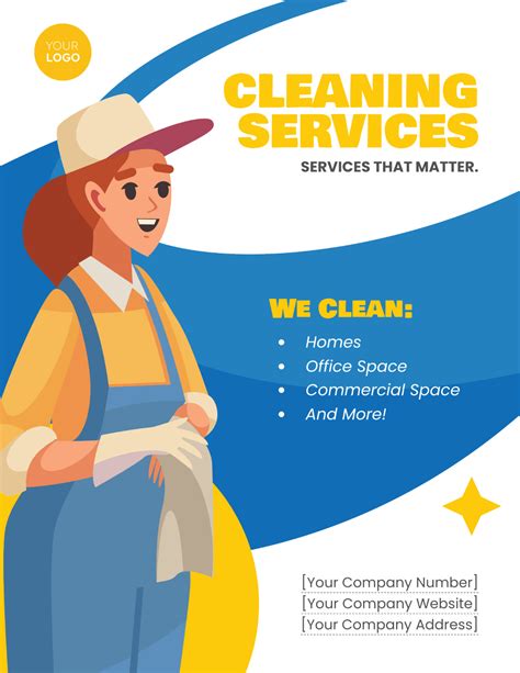 Free Cleaning Flyer Template Edit Online And Download