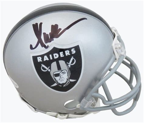 Autographed Oakland Raiders Mini Helmets Signed Mini Helmets