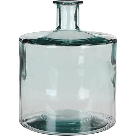 MICA Decorations 147650 Guan Bouteille En Verre Vase Transparent Verre