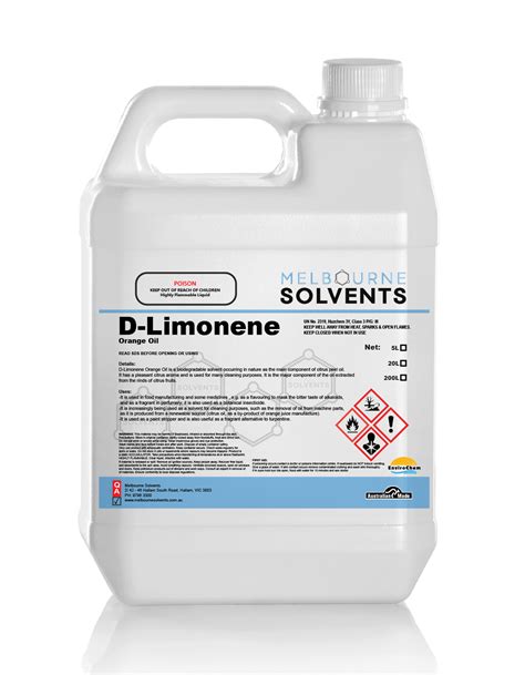 Buy D-Limonene | Melbourne Solvents