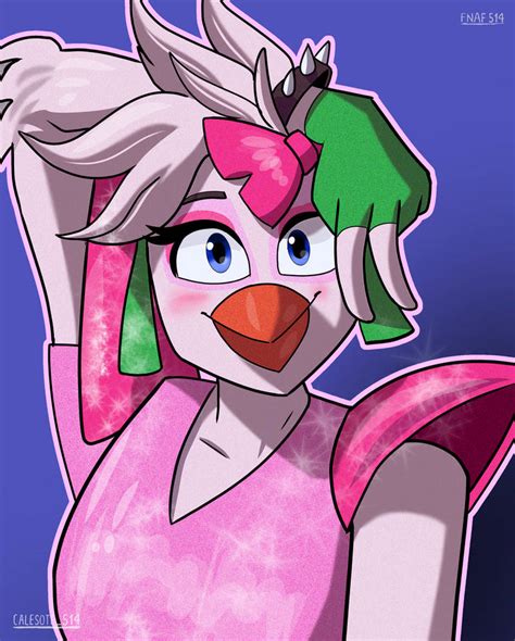 Fnaf514 / Security Breach Character Glamrock Chica by Calesote514 on