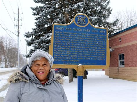 Canada Post Stamp Honouring Mary Ann Shadd Being Unveiled In Chatham