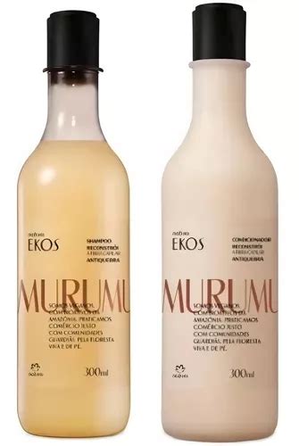 Kit Shampoo Condicionador Murumuru Ekos Natura 300ml Cada MercadoLivre