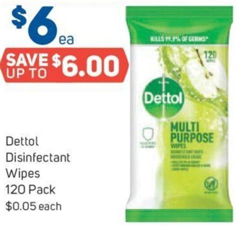 Dettol Disinfectant Wipes Pack Offer At Foodland