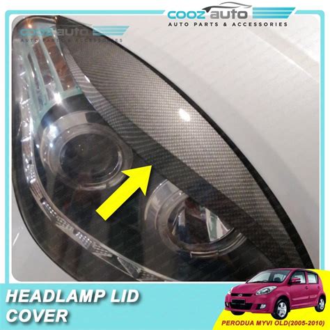 Perodua Myvi Headlamp Lid Cover Eyebrow Eyelid Lip Eye Brow