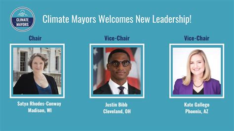 The Climate Mayors On Twitter We Are Thrilled To Announce Our New