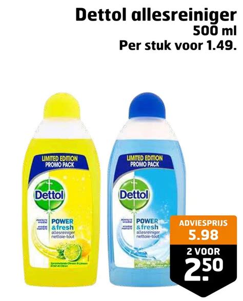 Dettol Allesreiniger Aanbieding Bij Trekpleister