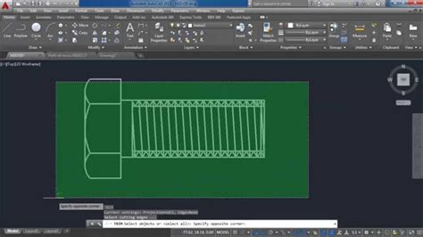 Como Dibujar Roscas En Autocad Image To U