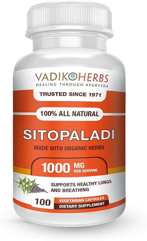 Certified Organic Vadik Herbs Sitopladi Churna Sitopaladi