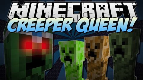 Minecraft Creeper Queen The Ultimate Creeper Boss Mod Showcase 162 Youtube