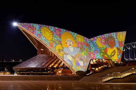 Sydney Opera House Projection, NSW - e-architect