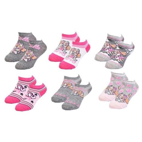 Chaussettes Pat Patrouille Pack De Paires Sneaker Rose