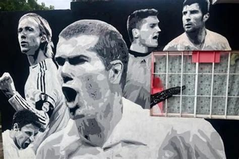 Realizan En Veracruz Mural En Homenaje A Las Leyendas Del Real Madrid