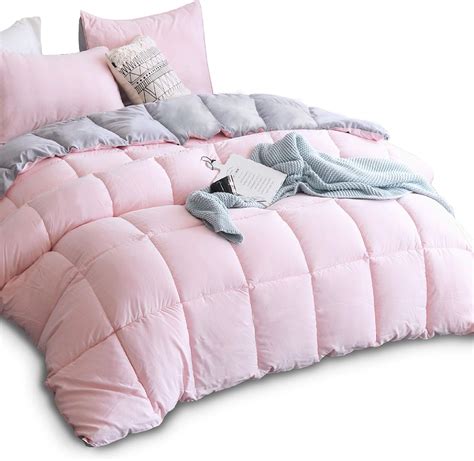 Kasentex All Season Down Alternative Quilted Comforter Set Reversible Ultra Soft Duvet Insert