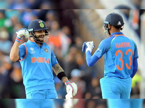 Icc Champions Trophy 2017 Kohli Lavishes Praise On Hardik Says Its