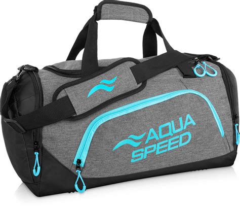 Torba Sportowa Na Basen Aqua Speed M Szara Szary Akcesoria