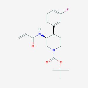 Tert Butyl S R Fluorophenyl Prop Enoylamino Piperidine