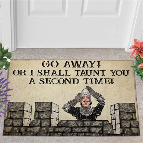 Amazon Agriism Go Away Or I Shall Taunt You A Second Time Doormat