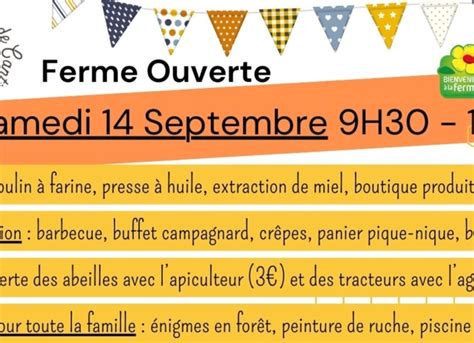 27 Automne à la ferme Ferme Ouverte Visites Barbecue campagnard