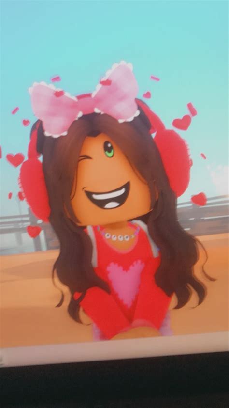 Preppy Roblox Pfp 💋💖 Matching Valentine Valentines Red Cheetah