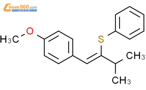 61173 94 2 Benzene 1 Methoxy 4 3 Methyl 2 Phenylthio 1 Butenyl CAS