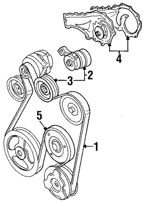 3528110 Oem Gm Serpentine Belt Gm Parts Center