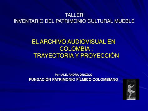 Ppt Taller Inventario Del Patrimonio Cultural Mueble Powerpoint Presentation Id3547878