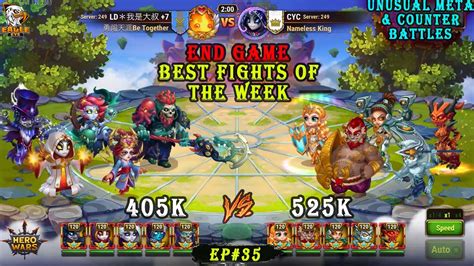 Best Team Fights Ep 35 Unusual META Team Counters Hero Wars Mobile