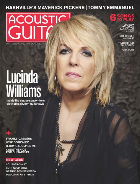 Lucinda Williams interview and guitar lesson — Jeffrey Pepper Rodgers ...