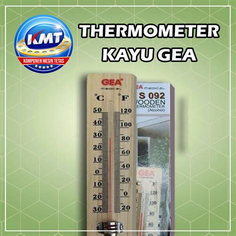 Jual Termometer Thermometer Ruang GEA Kayu Mesin Tetas S092 Shopee