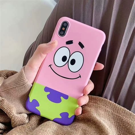 Funda Bob Esponja Patricio Calamardo Cangrejo IPhone Mica Mercado Libre