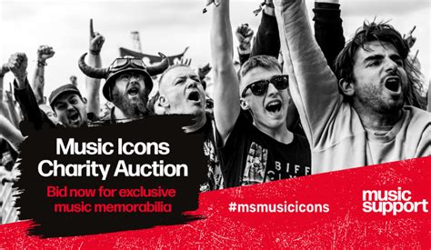 Music Support: Music Icons Auction - Music Support