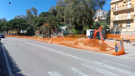 Procedono Spediti I Lavori Di Riqualificazione Di Lungomare Mirabello