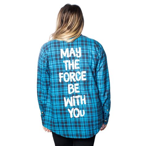 Star Wars The Force Flannel Rockamilly