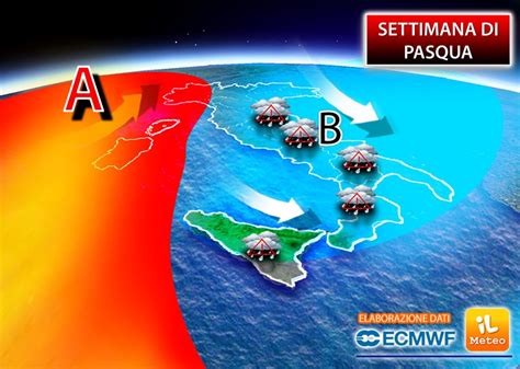 Meteo Settimana Di Pasqua Influenzata Dagli Scambi Meridiani Vediamo