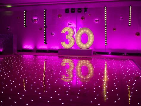 Glitz And Glam 30th Birthday Party Emphasis Event Production