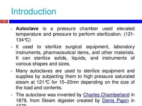 Autoclave instruction and maintenance