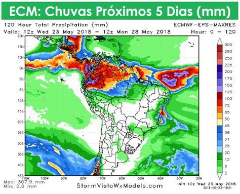 Tempo Modelos Mostram Retorno Das Chuvas Para A Faixa Centro Sul Do