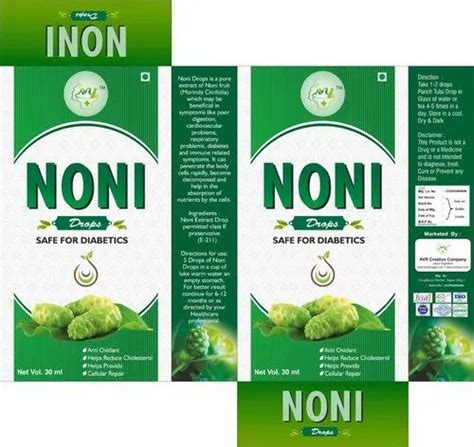 Morinda Citrifolia Noni Enzyme Drop Packaging Type Bottle Packaging