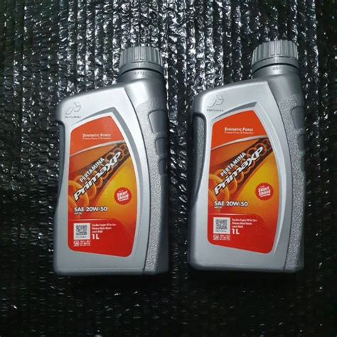 Jual OLI PERTAMINA PRIMA XP SAE 20W 50 1LITER Shopee Indonesia