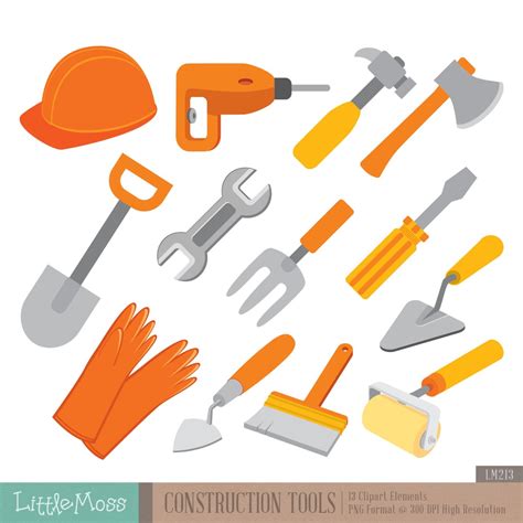 Construction Tools Clipart