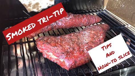 Quick Smoked Tri Tip Pellet Grill Traeger Youtube