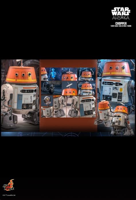 Chopper Figur Aus Der Tv Serie Star Wars Ahsoka Von Hot Toys Tms