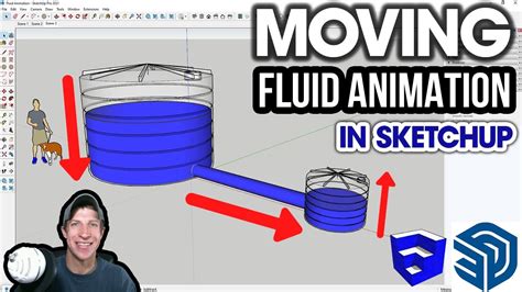 Creating A Moving Fluid Animation In Sketchup Youtube