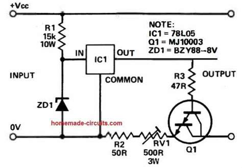 High Voltage Circuit A Constant Current Source