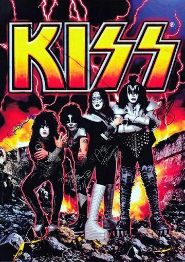 Kiss Poster Kiss Memorabilia Kiss Artwork Gene Simmons Kiss