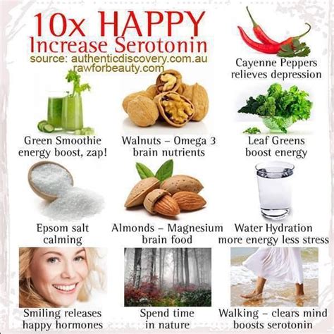 10 Easy And Natural Ways To Increase Serotonin To Feel Happier Food