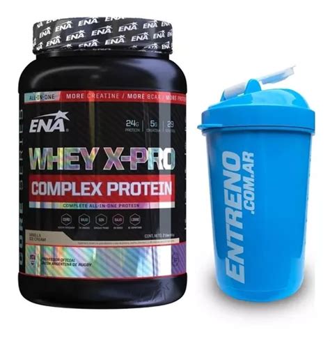 Ena Whey X Pro Lb Proteina Con Creatina Con Shaker